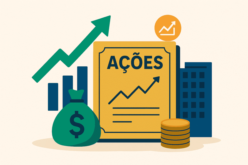 Como investir em ações de empresas na bolsa;
Quais ações comprar para longo prazo;
Melhores empresas para investir na B3;
Passo a passo para investir em ações no Brasil;
Diferença entre ações ordinárias e preferenciais;
Estratégias de investimento em ações de empresas;
Como montar uma carteira de ações diversificada.